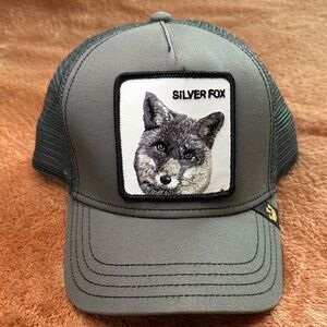 Goorin Bros Gray Mesh Trucker Hat